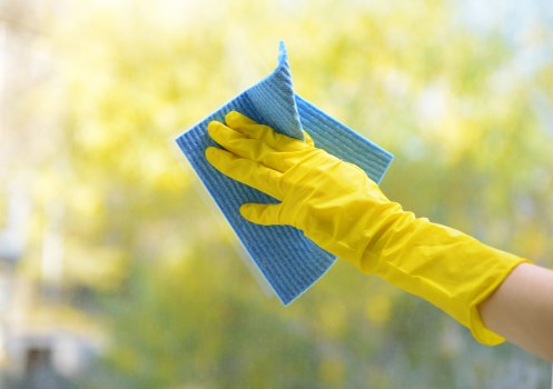 Curtain cleaning process for a local TW9 property