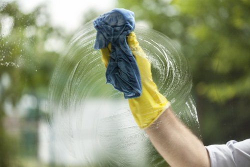 Cleaners TW9 carrying out a safe and professional cleaning visit