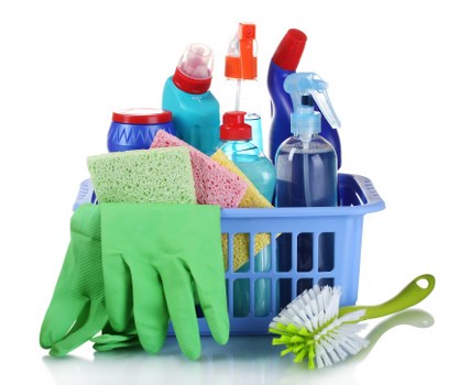 Cleaner maintaining lift and lobby areas in TW9